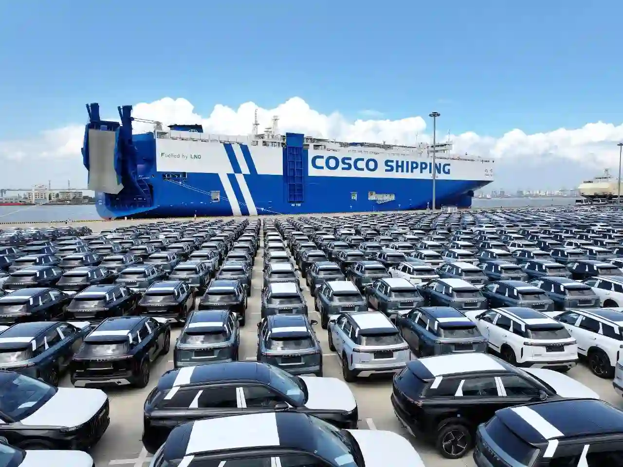China’s Ocean-Going Auto Transport Fleet Enters the "Era of Mega-Ships" and "New Energy Era"